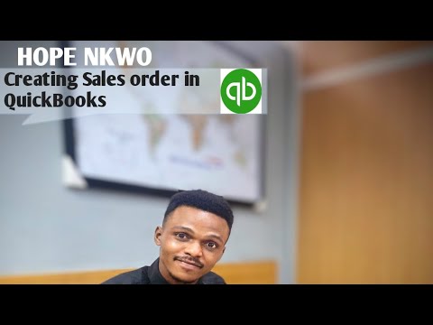 How to create sales order in quickbooks the right way - YouTube