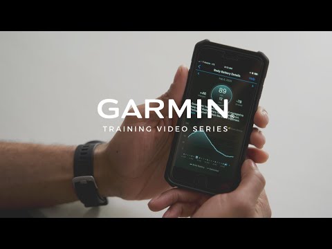 See your body's energy reserve, using Body Battery™ Energy Monitor – Garmin® Retail Training