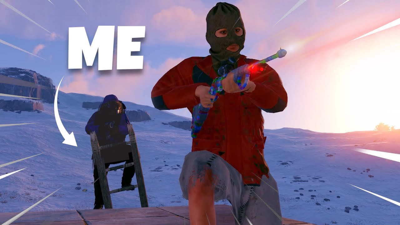 Montage of abuse Rust streamer SnuffyFluffy got after roofcamping