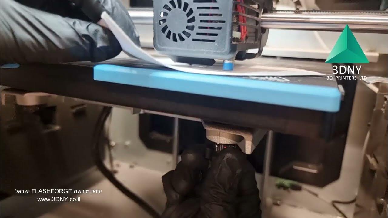 Flashforge creator 3 pro leveling yazamco 3d youtube