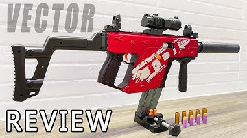 Kriss Vector Full Auto Shell Ejecting Nerf SMG