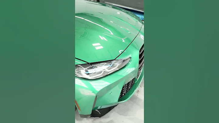 This G80 M3 came in for our new car prep package #ppf #tint #paintcorrection #ceramiccoating