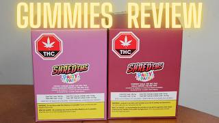 Cherry Cola and Crazy Cream Soda  Shred ems Party Packs 10mg THC  Gummies Review