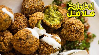 Simple And Tasty Snack Falafel And Tahini Sauce Arabic Snack فلافل