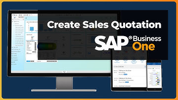 Create CRM Sales Quotation | Examples and How-To | SAP Business One