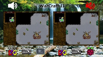 [OVM] WarCraft II (QS700 vs mt32-pi, General MIDI)