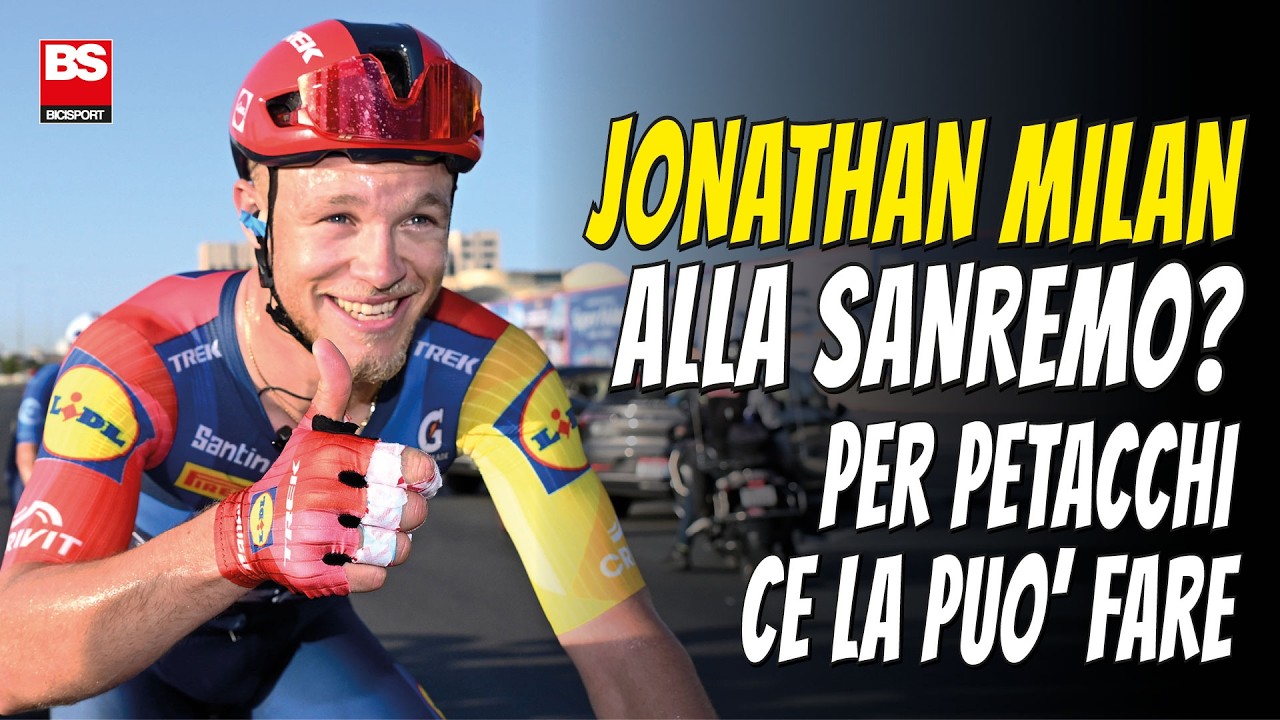 Petacchi sulla Sanremo: «Pogacar permettendo, il Poggio è uno strappo adatto a Jonathan Milan»