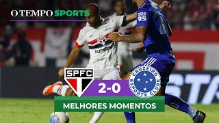 SÃO PAULO 2 x 0 CRUZEIRO - Assista aos melhores momentos da partida pelo Campeonato Brasileiro