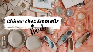 VLOG /Come thrift with me : Chiner chez Emmaüs ( Dijon) + Haul