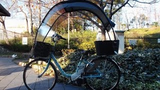 高校生や大学生、中学生も自転車通学は法律、条令対応の屋根