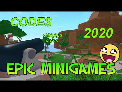 Brand New Roblox Epic Minigames Codes July 2020 100 000 Coins