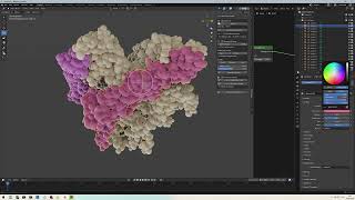 Blender Hantavirus CIF Viewer — Scientific Protein &amp; Virus 3D Addon