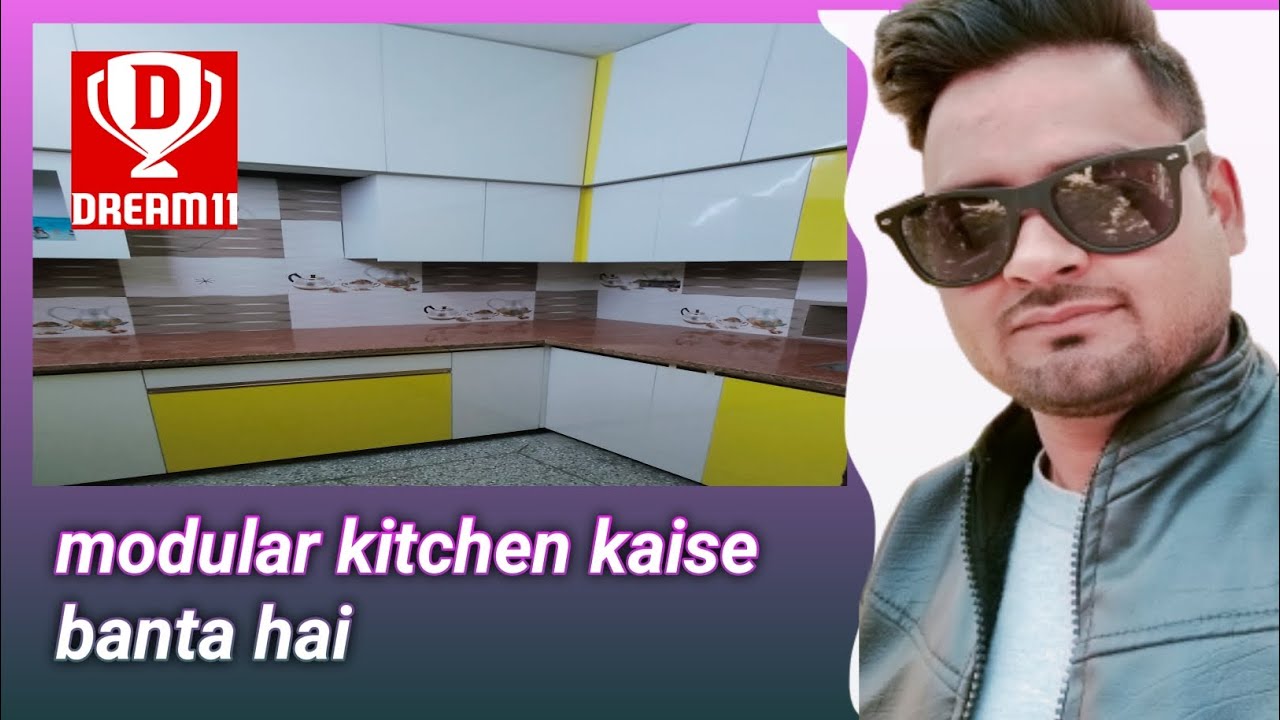 modular kitchen kaise banta hai - YouTube