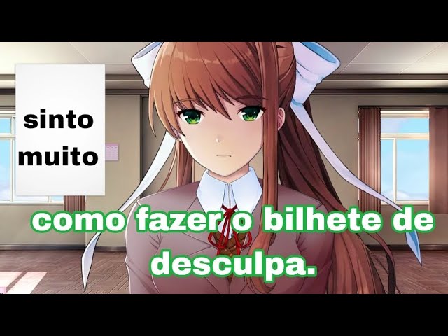 monika já se cortou *monika after story* /fã de ddlc\ 