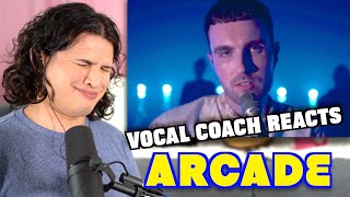 Vocal Coach Reacts to Duncan Laurence  Arcade