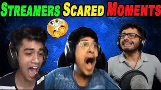 Top Indian Streamers Most Scared Moments Caught On Camera