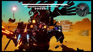Daemon X Machina: Prototype Missions demo, Colossal Immortal boss battle, speed kill (2:56).