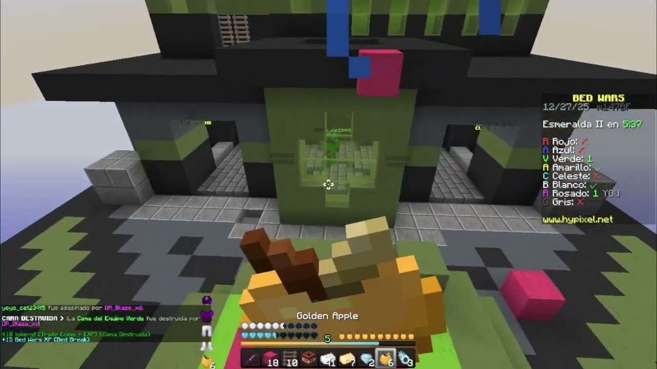 bedwars con sonido de teclado y mouse