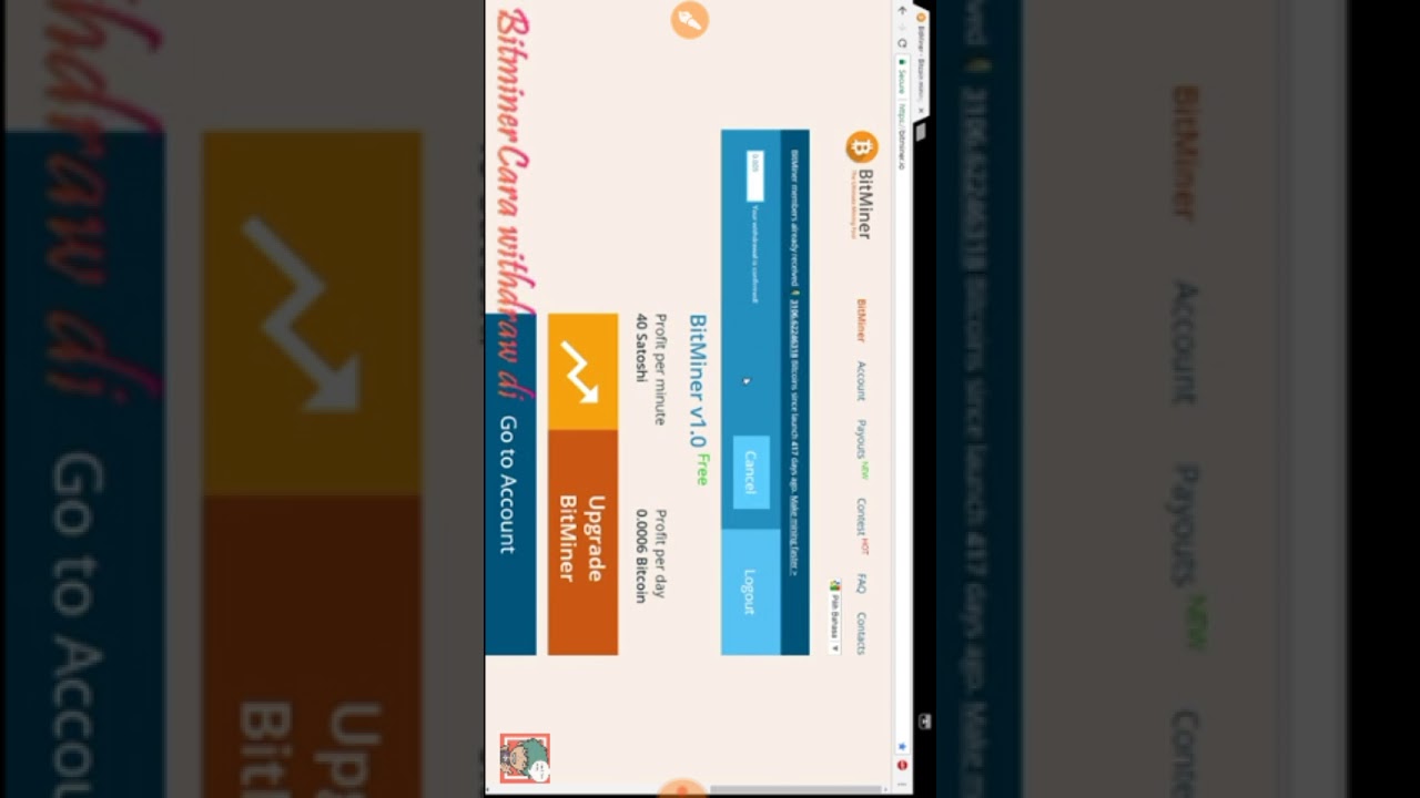 Cara wd di btcprominer