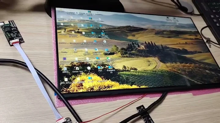 18.5" TFT LCD with Capacitive Touch Screen | PCAP Customization | HDMI, 1920x1080, LVDS by Yunlea