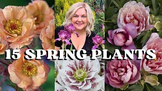 15 Perennials for Spring Blooms & Early Season Color!