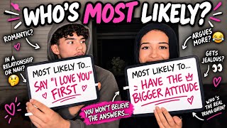 WHO’S MOST LIKELY TO?! 😭 | Married Couple Edition
