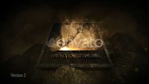 Labyrinth Maze Rock Logo