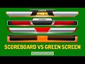 Scoreboard vs green screen no copyright