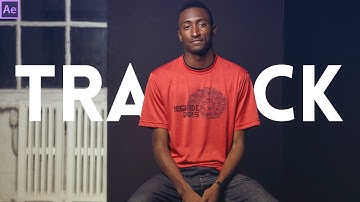 Motion Track Text Like MKBHD - Marques Brownlee - In After Effects CC | After Effects Tutorial 2017