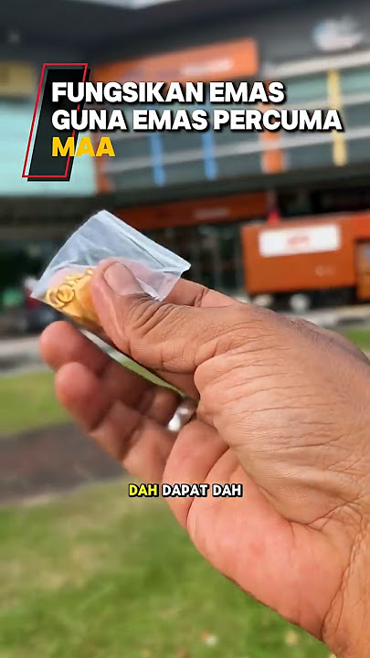 FUNGSIKAN EMAS GUNA EMAS PERCUMA