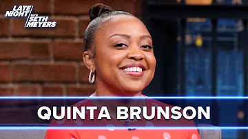 Quinta Brunson Talks Abbott Elementary and Getting Picked Up by Jason Kelce