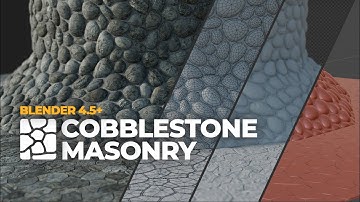 Cobblestone Masonry - Blender generator