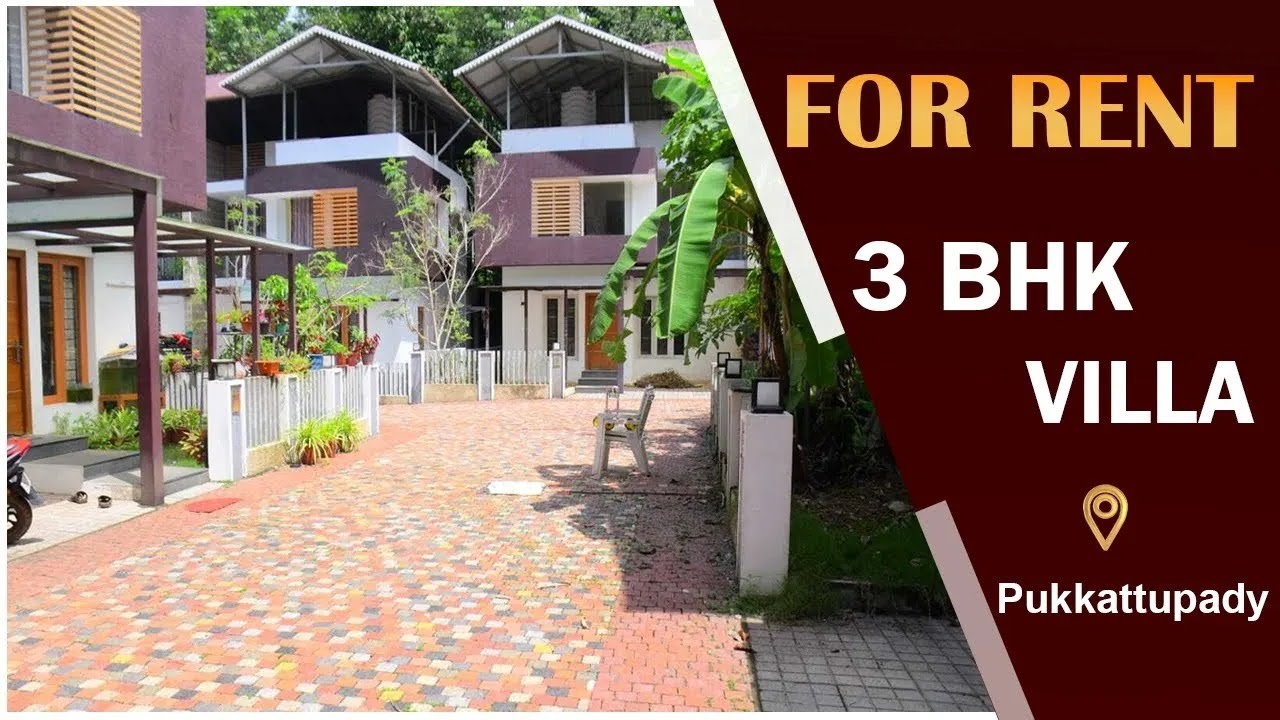 Villa For Rent In Kochi Kakkanad Semi Furnished YouTube