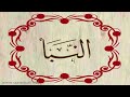 القارئ ناجي الجعفراوي سورة النبأ 