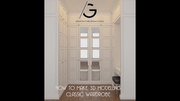 HOW TO MAKE CLASSIC WARDROBE 3DMAX 2014+VRAY (TIMELAPSE MODE)