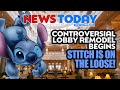 Controversial Grand Floridian Lobby Remodel Begins, Stitch on the Loose at Magic Kingdom
