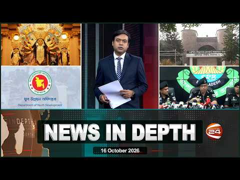 News In Depth | নিউজ ইন ডেপথ | ১৬ অক্টোবর ২০২৬ | Channel 24