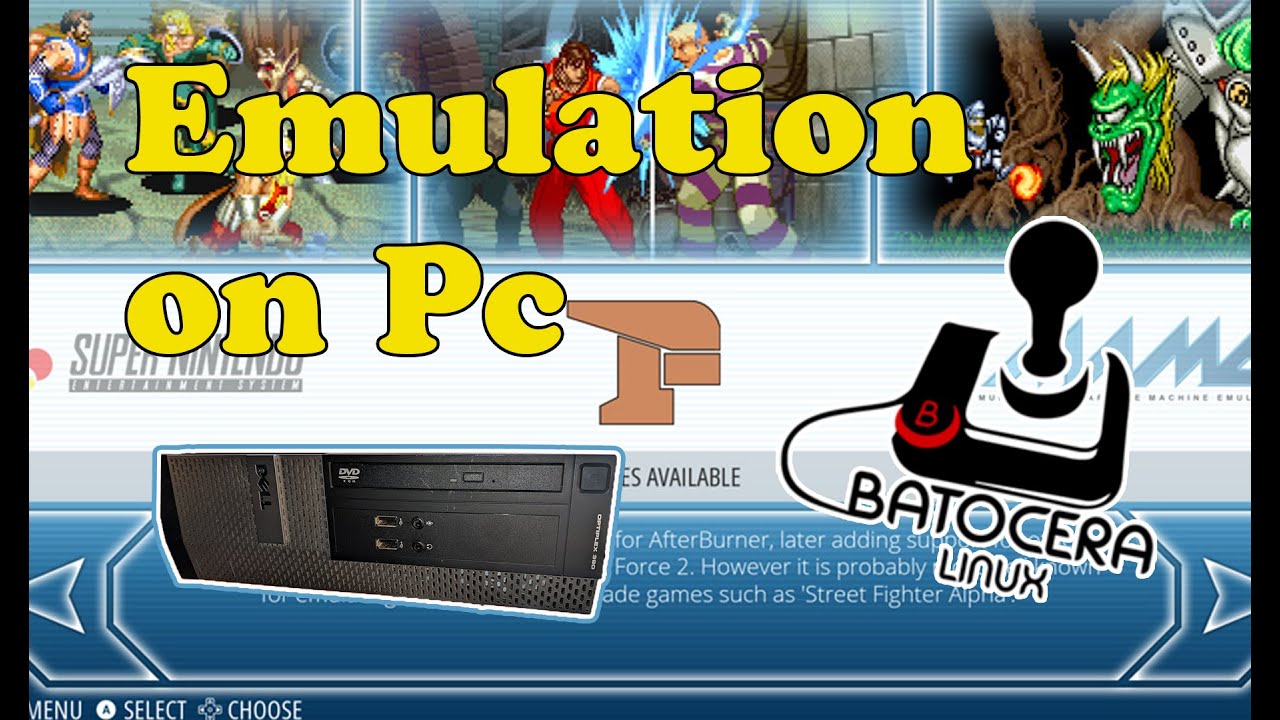 Batocera on pc and some gameplay YouTube