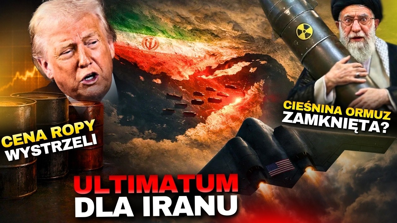 Iran zamyka cieśninę Ormuz, Trump wysyła bombowce! Początek wojny? 