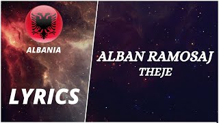 Lyrics Teksti Alban Ramosaj - Theje Fik 60