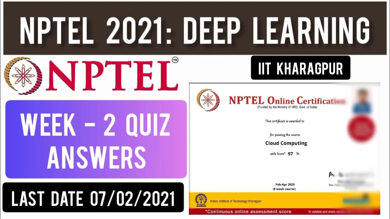 nptel deep learning assignment answers