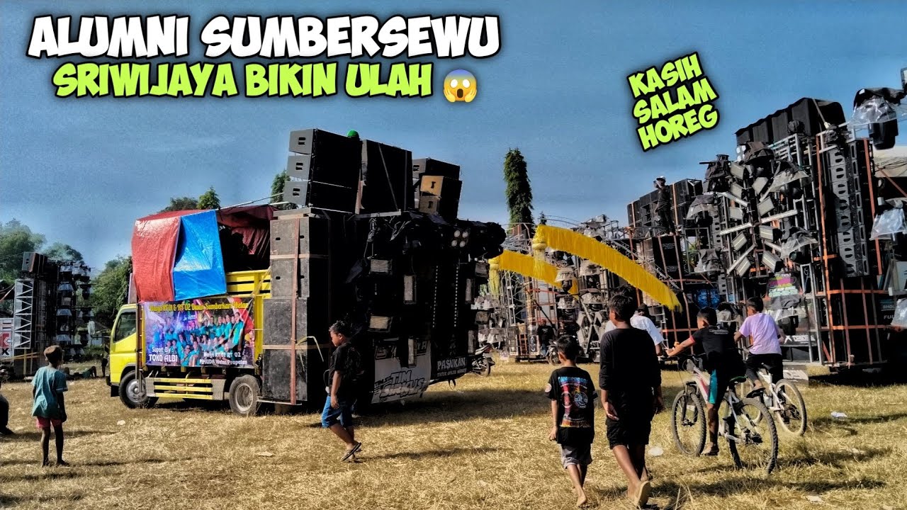 SRIWIJAYA AUDIO NGAMUK SEPANJANG JALAN ‼️KARNAVAL KARANGLO, KUNIR 
