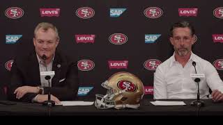 49ers Kyle Shanahan & John Lynch recap day 2 of the NFL Draft