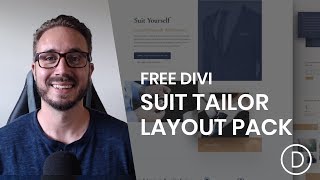 Get a FREE Suit Tailor Layout Pack for Divi