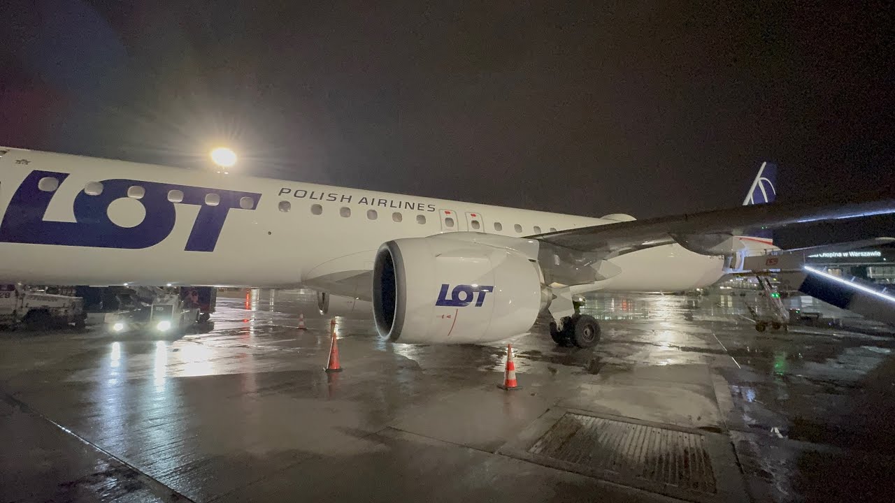 LOT Polish Airlines | Embraer E195-E2 | SP-LEC | Milan Malpensa to Warsaw | Full Flight