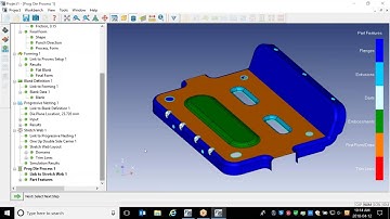 FormingSuite Webinar:  Material Cost Estimation and Process Planning of Progressive Parts