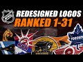 NHL Redesigned Logos Ranked 1-31! (designs by Wyatt)