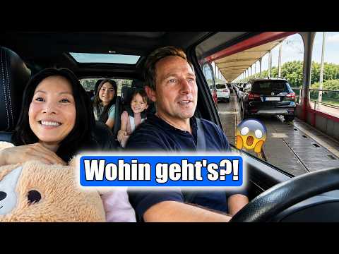 We’re taking the car on a TRAIN?! 😳 Family vacation adventure! Travel summer holidays | Mamiseelen