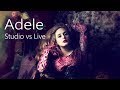 Adele Vocals(Studio vs Live)
