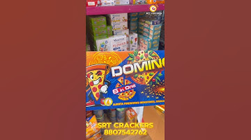 Ajantha dominos chakkar new arrival 2025|SRT CRACKERS|Sivakasi crackers shop|Multi brand crackers|